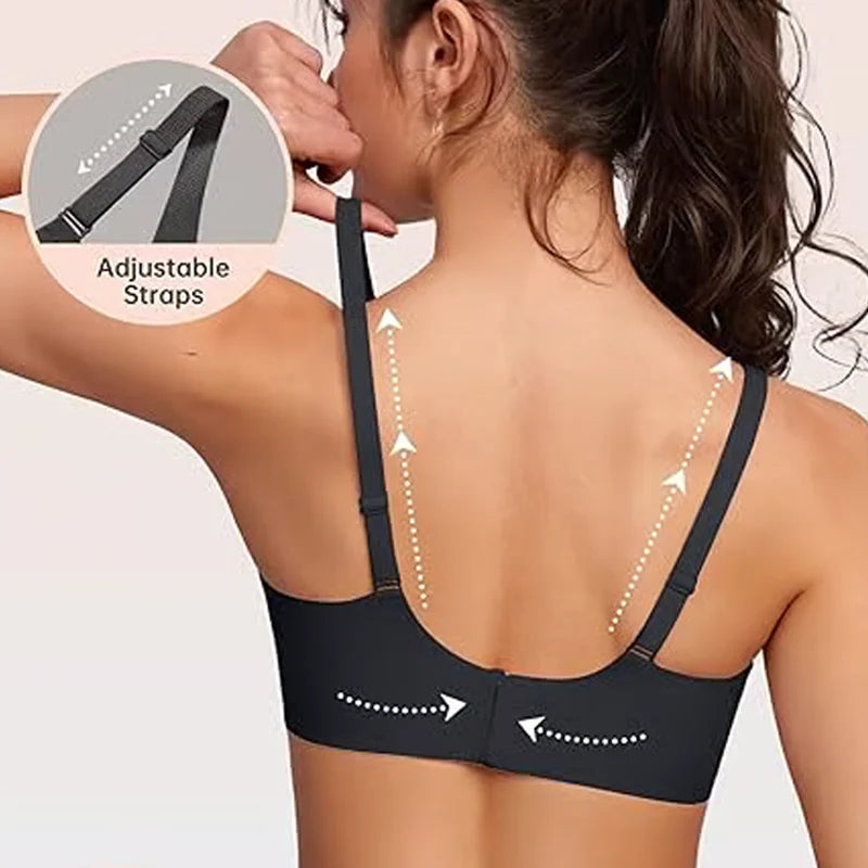 Pack of 5 Wireless Comfy Push Up Bra