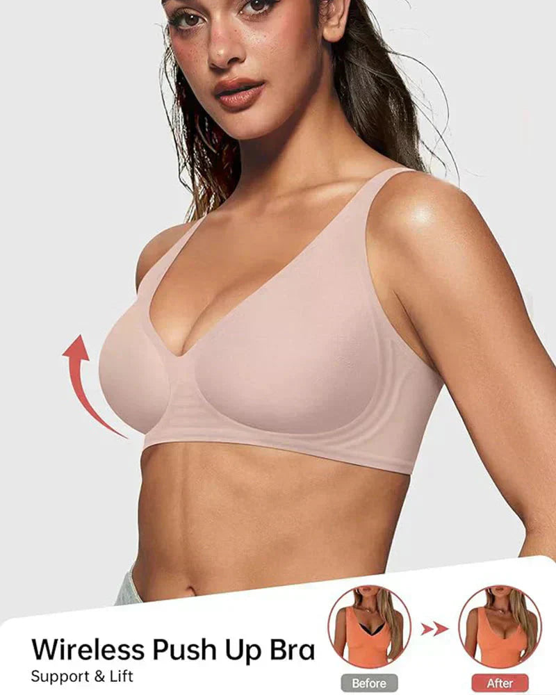 Pack of 5 Wireless Comfy Push Up Bra