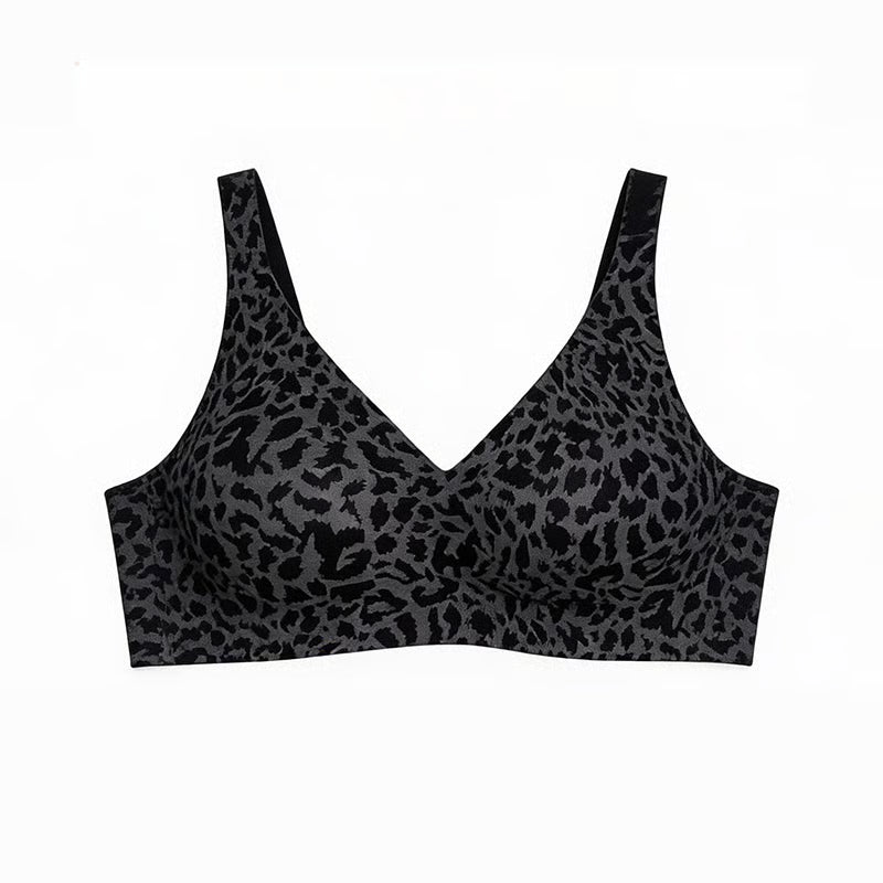 Super Firming Wire-Free Push Up V-Neck Bra All-Day Comfort No More Sagging