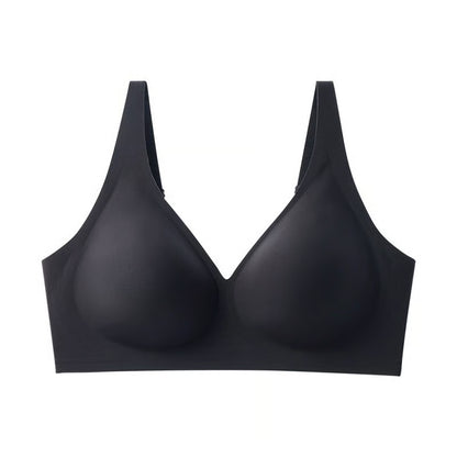 Super Firming Wire-Free Push Up V-Neck Bra All-Day Comfort No More Sagging