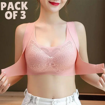 PACK OF 3 FEMALE POSTURE CORRECTURE BRAS