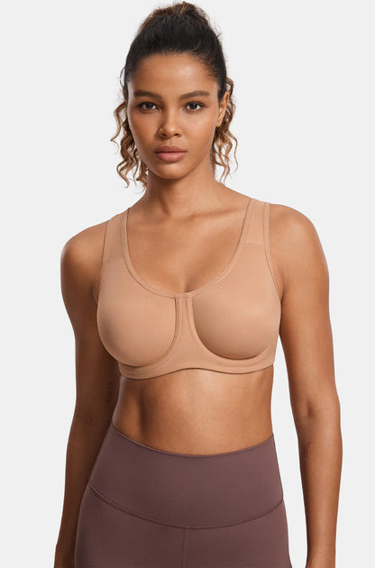 PACK OF 5 HIGH IMPACT SPORTS BRA