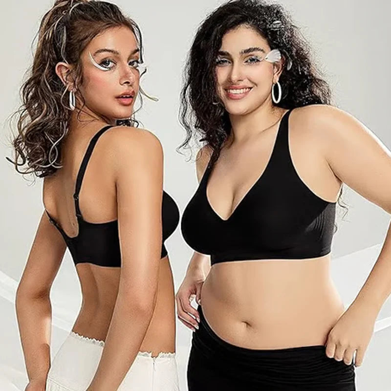 Pack of 5 Wireless Comfy Push Up Bra