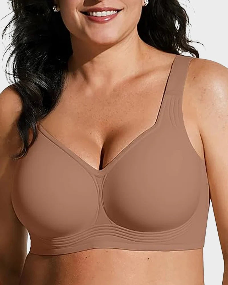 Pack of 3 Comfortable Wireless Full Coverage Jelly Smoothing Bra