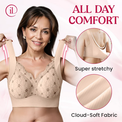ELLE VIBE - LAST DAY SALE 50% OFF Seamless Wire Free Bra