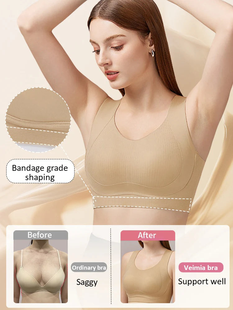Pack of 3 Wireless Cami Bras – No Buckles